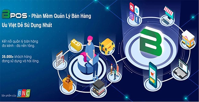 Phần mềm bán hàng đa kênh Bpos