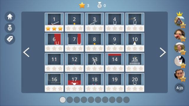 Brain It On! có hàng chục thách thức vật lý thú vị