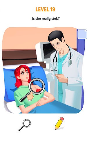 Cô gái kia có thực sự bị ốm không nhỉ?