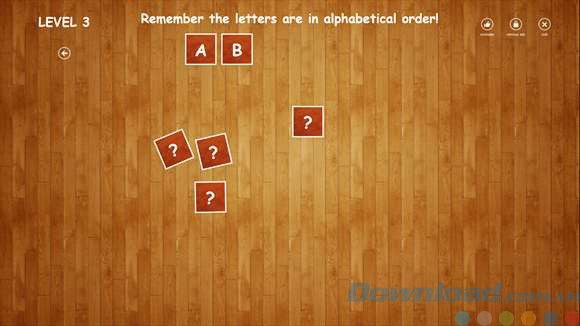 Sắp xếp chữ cái theo yêu cầu