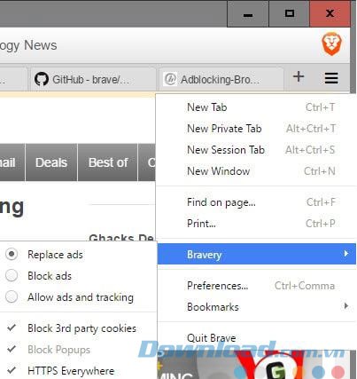 Chặn quảng cáo trên trình duyệt
