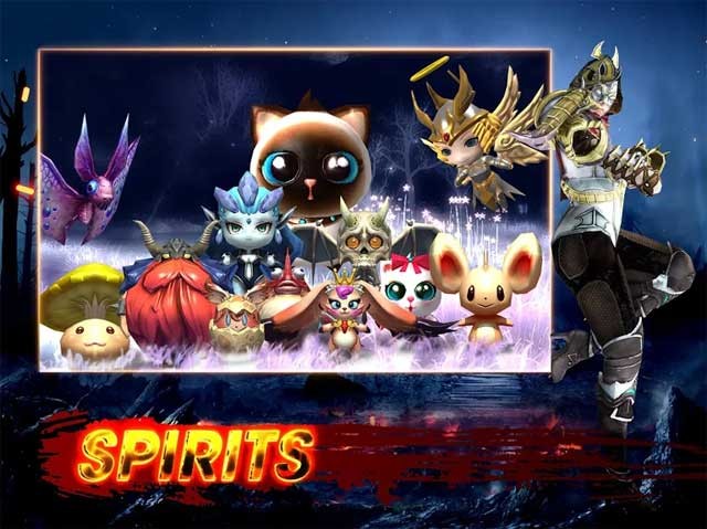 Hơn 20 thú cưng và 7 lính đánh thuê khác nhau sẽ hỗ trợ bạn trong game Brave Blades Android