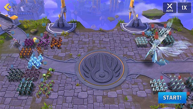 Chiến trường hỗn loạn của Brave Order với hàng trăm đơn vị quân