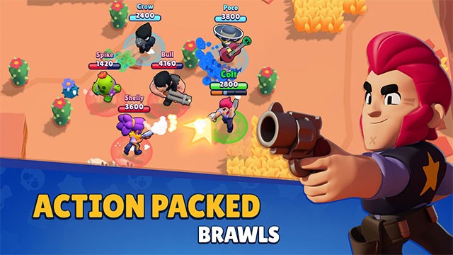 Game bắn súng hành động 3v3 vui nhộn Brawl Stars