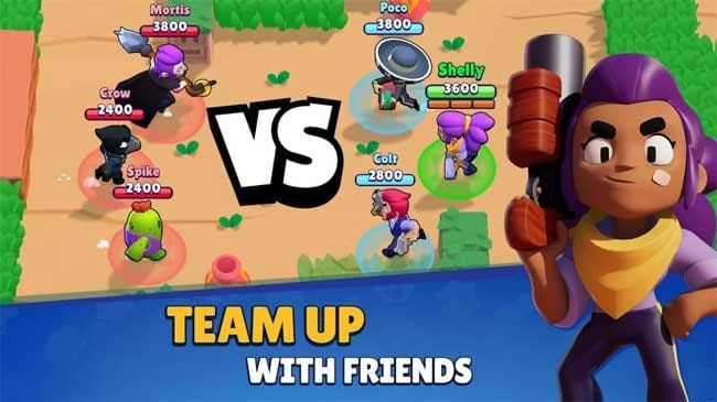 Brawl Stars cho Android là game đa người chơi