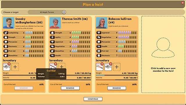 Chiêu mộ đồng minh và hợp tác để cùng nhau trộm cắp thành công