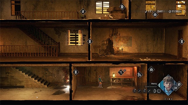 Xây dựng và củng cố công trình vào ban ngày...