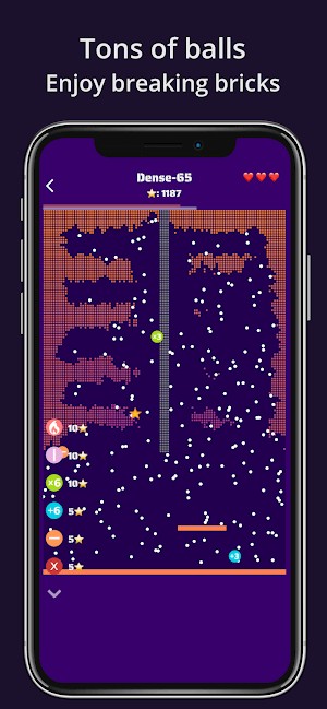 Brick Mania cho bạn bắn hàng nghìn quả bóng để phá vỡ các viên gạch