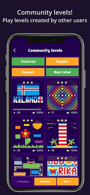 Chơi các level cộng đồng