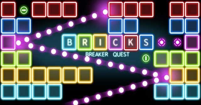 Bricks Breaker Quest cho Android là game đập gạch gây nghiện cho Android