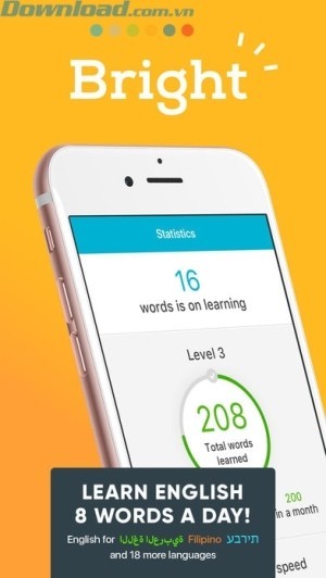 Học 8 từ tiếng Anh mỗi ngày