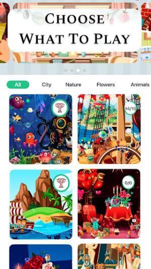 Vô vàn những bức tranh, khung cảnh chi tiết