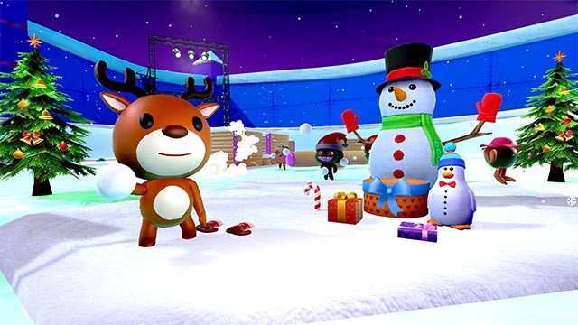 Cảm nhận không khí Giáng Sinh sôi động, vui nhộn trong Bro Falls: Ultimate Showdown game