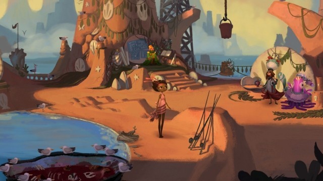 Đồ họa vẽ tay của Broken Age cho iOS