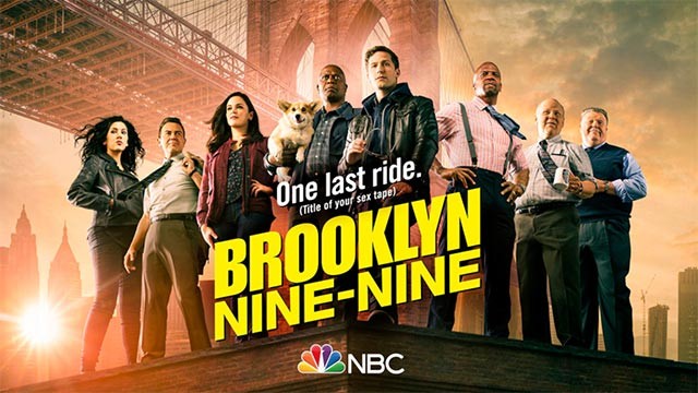 Poster phim hài cảnh sát Mỹ - Brooklyn Nine-Nine phát sóng trên Netflix