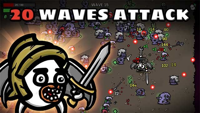 Cố gắng sống sót qua các đợt tấn công của kẻ thù và cả các con trùm