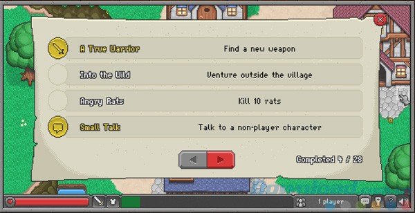 Danh sách nhiệm vụ