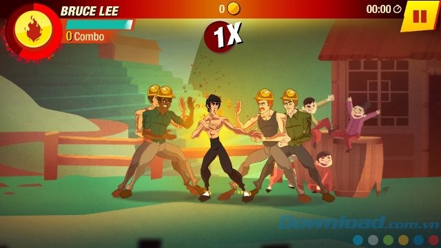 Game võ thuật nhịp độ nhanh