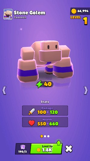 Mở khóa và lên cấp các chiến binh