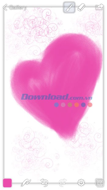 Vẽ tranh trên layer