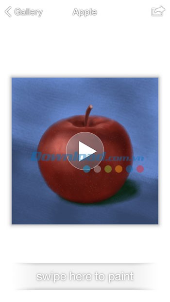 Xem lại video thao tác với Brushes Redux