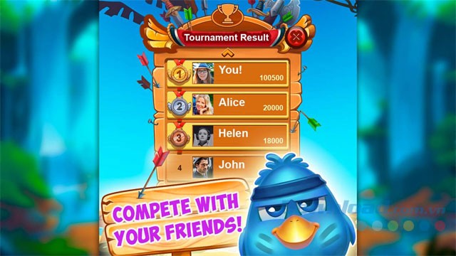 Cạnh tranh với bạn bè