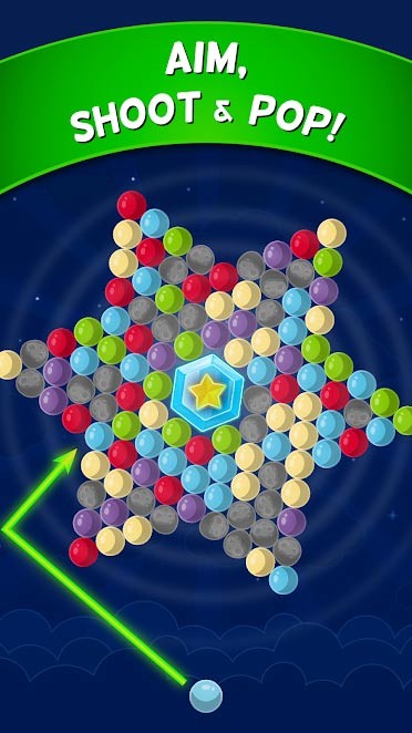 Ngắm bắn và loại bỏ mọi trái bóng