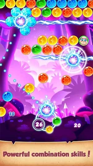 Tạo ra các kỹ năng kết hợp mạnh mẽ trong Bubble Elf Fairy Android