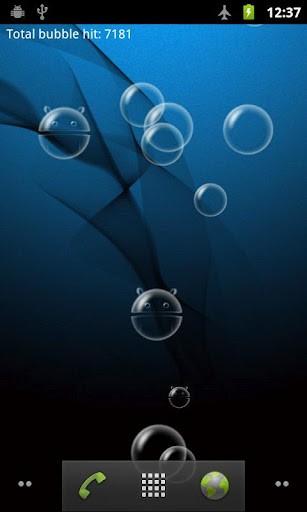 Bubble Live Wallpaper for Android