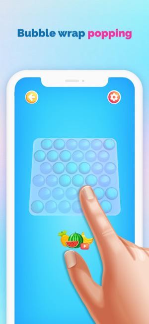 Bóp vỡ bong bóng trên tấm chống sốc