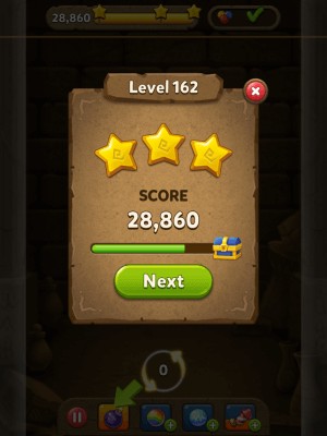 Cố gắng giành đủ 3 sao cho mỗi màn chơi