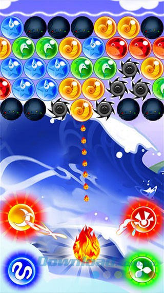 Bắn bóng kiểu match-3