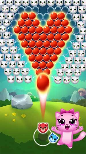 Tận hưởng những giây phút giải trí thú vị với Bubble Shooter Cat cho Android