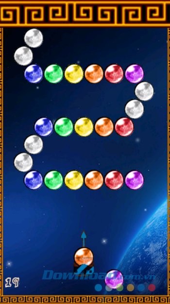 Thử thách trong game Bubble Shooter
