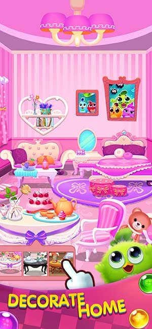 Trang trí phòng ngọt ngào