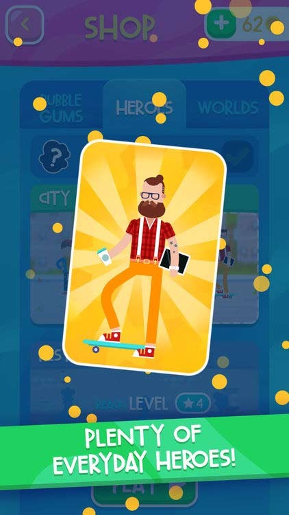 Chọn nhân vật yêu thích từ hơn 20 anh hùng khác nhau