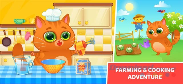 Làm vườn và nấu ăn