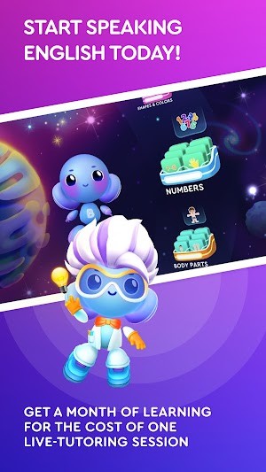 Học tiếng Anh trẻ em với chi phí hợp lý