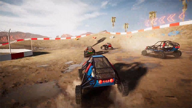 Buggy Racing Simulator là game đua xe đường trường mạo hiểm vượt bão tố