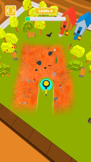 Dọn rác trong công viên