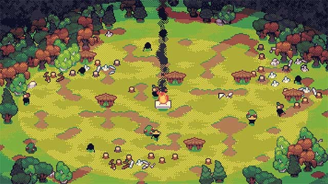 Khi lửa trại ngày càng lớn, game thủ sẽ mở khóa các tính năng mới