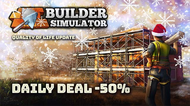 Builder Simulator đang có ưu đãi lớn 50% cùng giao diện và tính năng di chuyển hoàn toàn mới