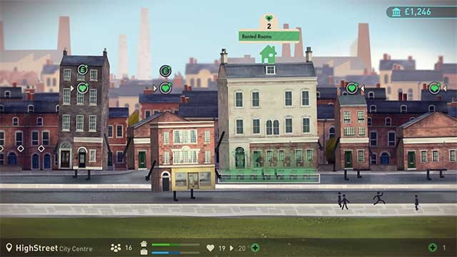 Buildings Have Feelings Too là game quản lý các tòa nhà nhân cách hóa