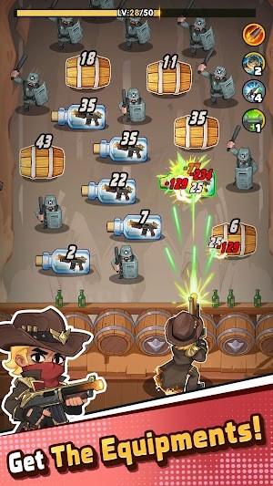 Sở hữu các trang bị, vũ khí tối tân