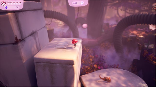 Lối chơi của Bumpkin and Sprout pha trộn giữa khám phá và đi cảnh 3D