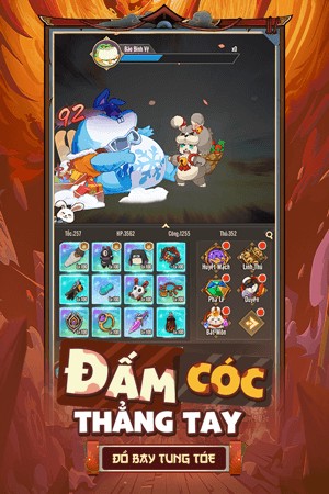 Đấm cóc thẳng tay