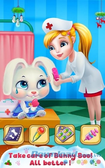 Chăm sóc cho Bunny Boo