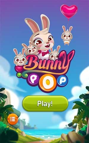 Đánh bại sói và giải cứu thỏ con trong Bunny Pop