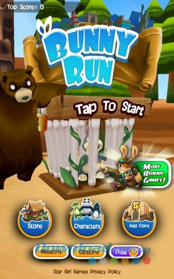 Bunny Run - game hành động hấp dẫn