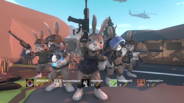 Kết hợp sức mạnh và khả năng của 3 class nhân vật trong Bunny Ops